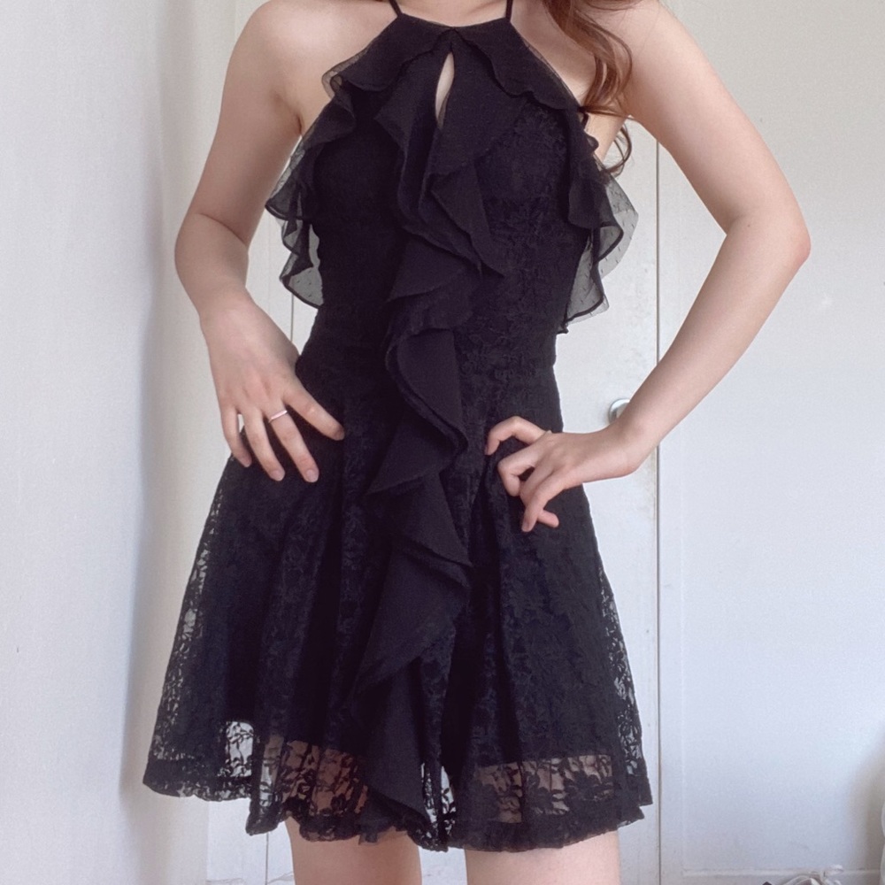 Ark&Co Black Lace Dress